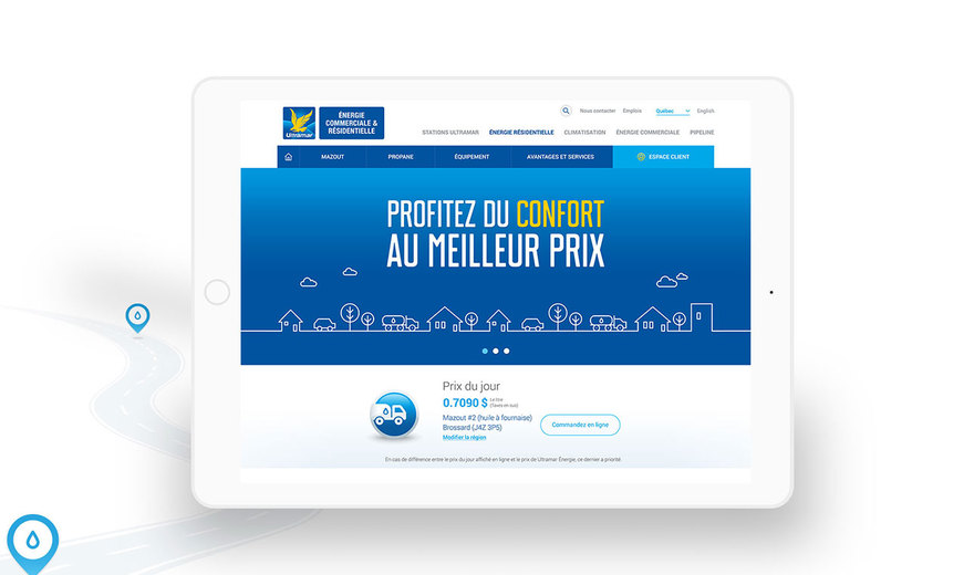 Refonte du site web