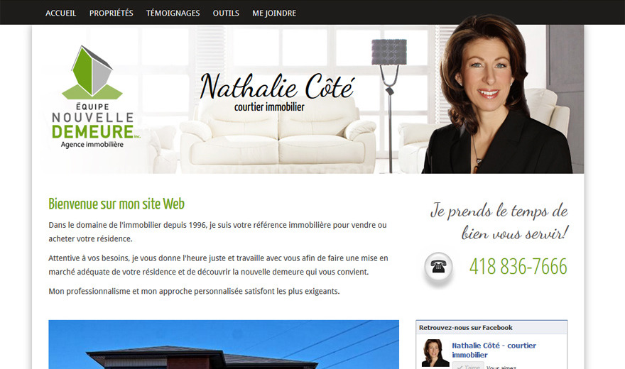 Nathalie Côté, courtier immobilier Nathalie Côté, courtier immobilier