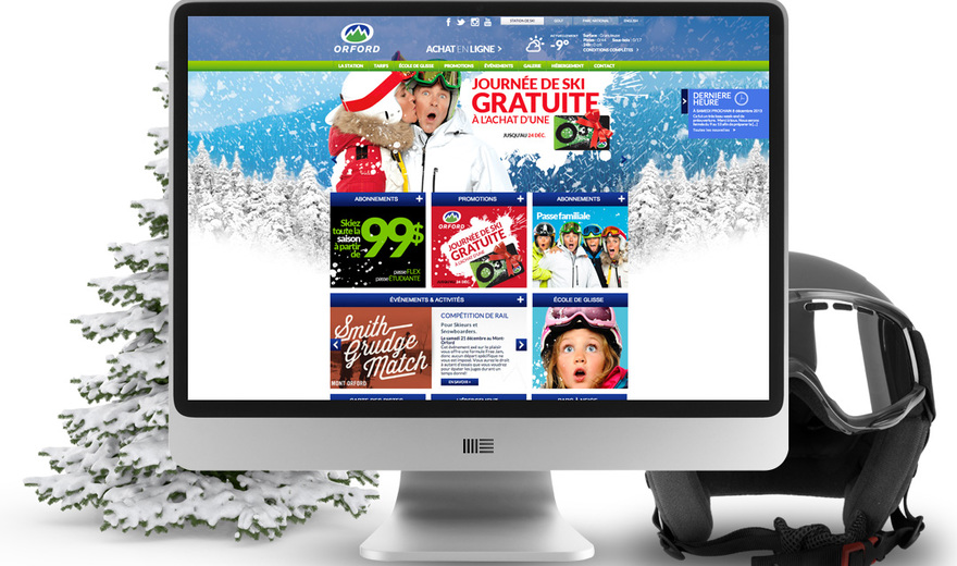 Mont ORFORD - Site touristique station de ski Mont ORFORD - Site touristique station de ski