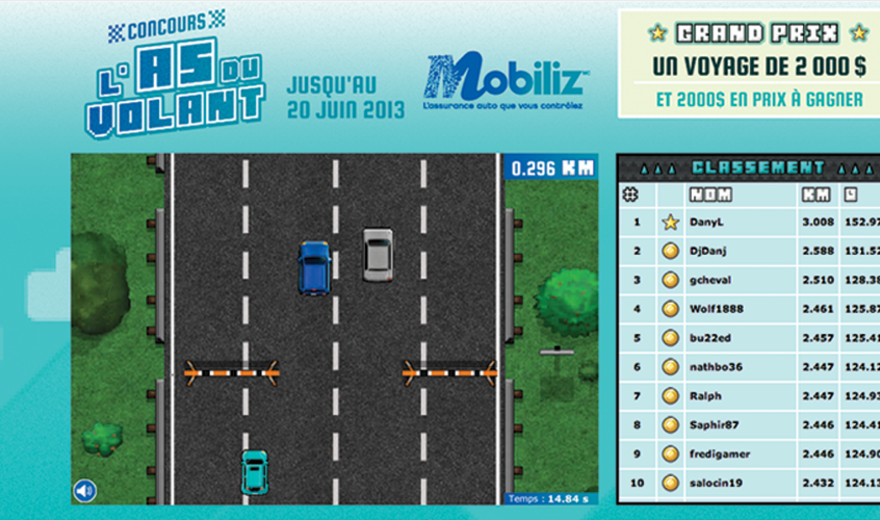 As du volant - Jeu de course rétro - Partenariat avec 32 Mars