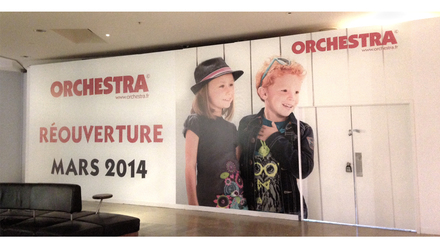 Impression affiche grand format - vinyle autocollant Impression affiche grand format - vinyle autocollant
