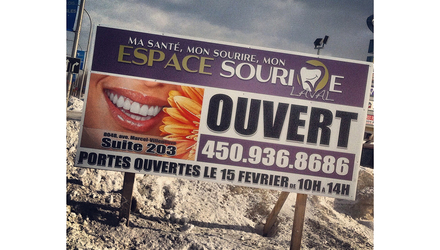 Impression affiche grand format - coroplaste Impression affiche grand format - coroplaste