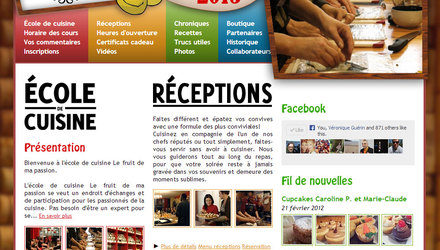 Site web - Le fruit de ma passion Site web - Le fruit de ma passion