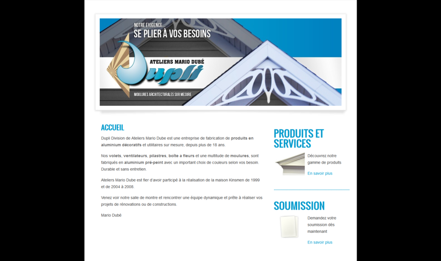 Site web