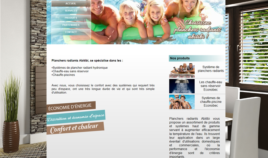Planchers radiants Abitibi Planchers radiants Abitibi
