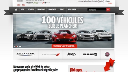 Site web concessionnaire automobile