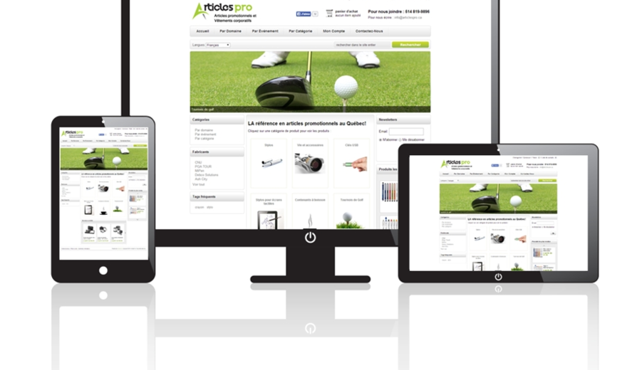 Conception Site Web à Boisbriand - Articles Pro