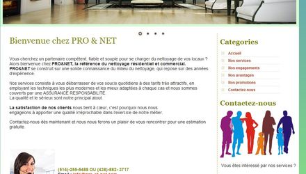 PRO&NET (site vitrine) PRO&NET (site vitrine)