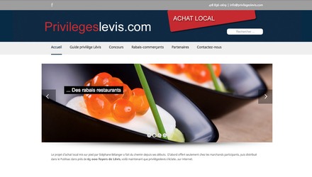 Exemple : site d'achat local Lévis Exemple : site d'achat local Lévis