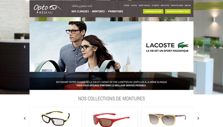 Refonte du site Web d'Opto-réseau Refonte du site Web d'Opto-réseau