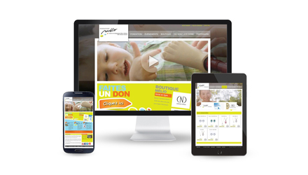 Fondation Mélio, site Web & site mobile e-commerce