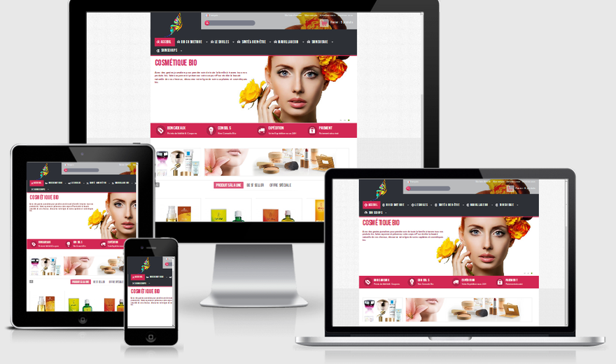 Boutique en ligne de Biocosmétiques