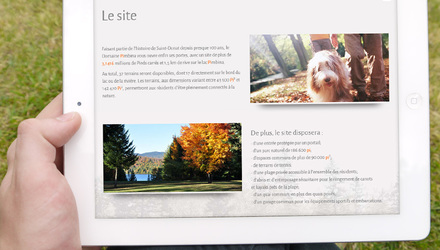 Site 100% responsive pour le projet immobilier Pimbina Site 100% responsive pour le projet immobilier Pimbina