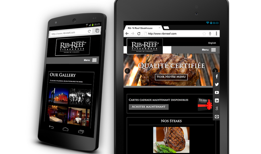 Restaurant Rib N Reef Mobile