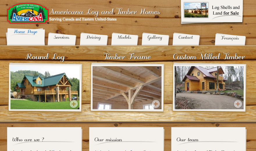 Americana Log Homes