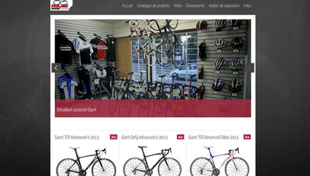 Conception de site web - Velo2max.ca Conception de site web - Velo2max.ca