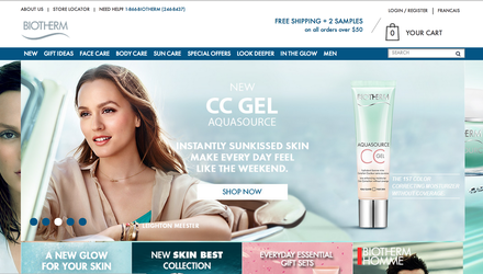 Biotherm Canada eCommerce