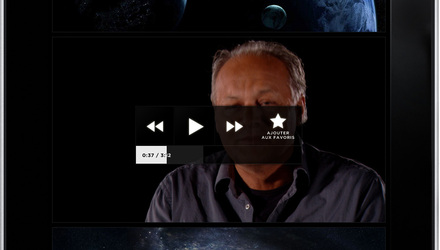 Application iPad: Du big bang au vivant