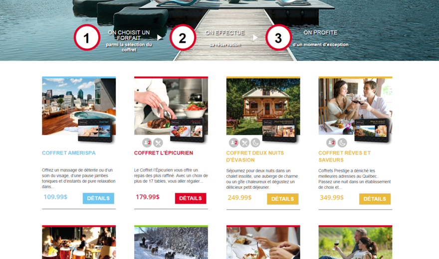 Magasin en ligne - Coffrets Prestige