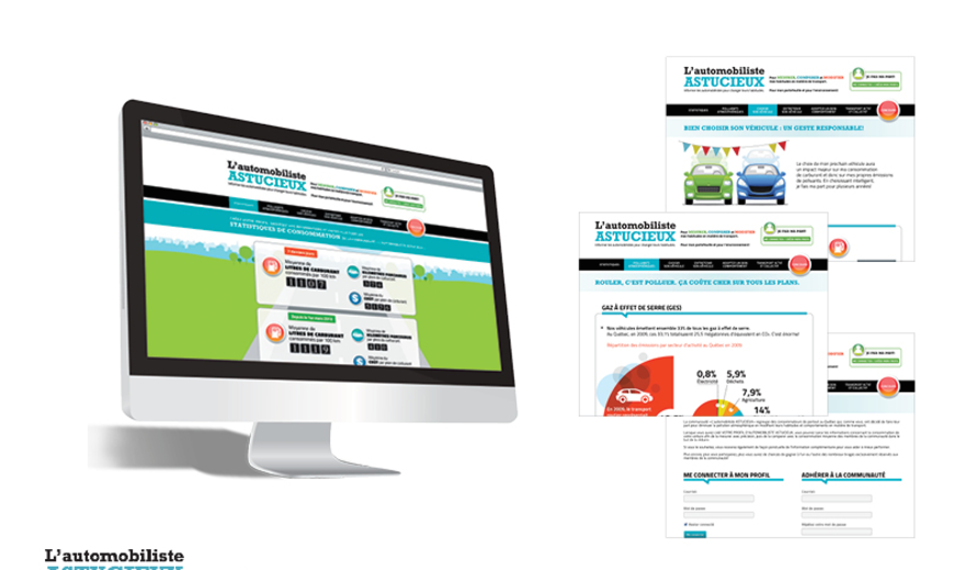 Création du site Web - Automobiliste Astucieux