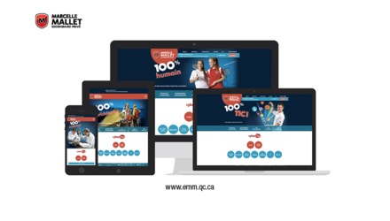 Évolution du site Web - École secondaire privé marcelle-mallet Évolution du site Web - École secondaire privé marcelle-mallet
