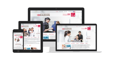 Création du site Web - Centre de santé dentaire Beaudoin Création du site Web - Centre de santé dentaire Beaudoin