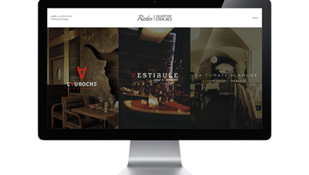Restos Dix 30 - Site web portail Restos Dix 30 - Site web portail