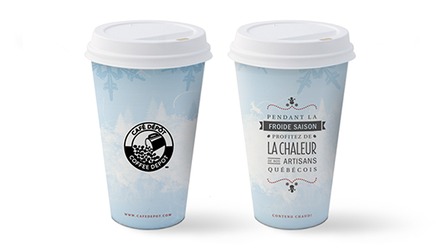 Café Dépôt - Verres de Noël Café Dépôt - Verres de Noël