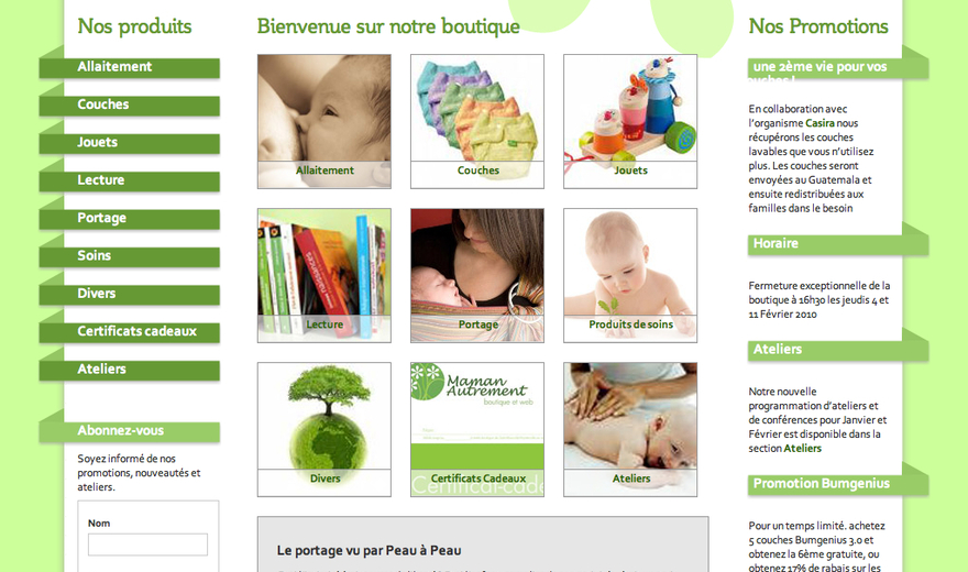 Site eCommerce