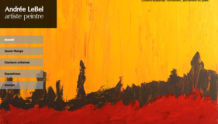 Site d'une artiste Site d'une artiste
