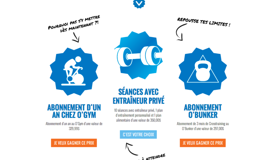 Concours O'Gym