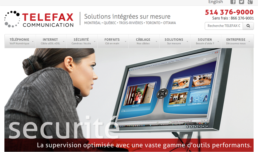 Site de Telefax Communication Site de Telefax Communication
