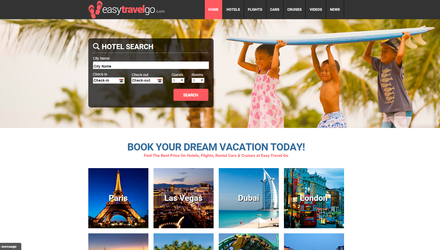 BOOK YOUR DREAM VACATION TODAY! BOOK YOUR DREAM VACATION TODAY!