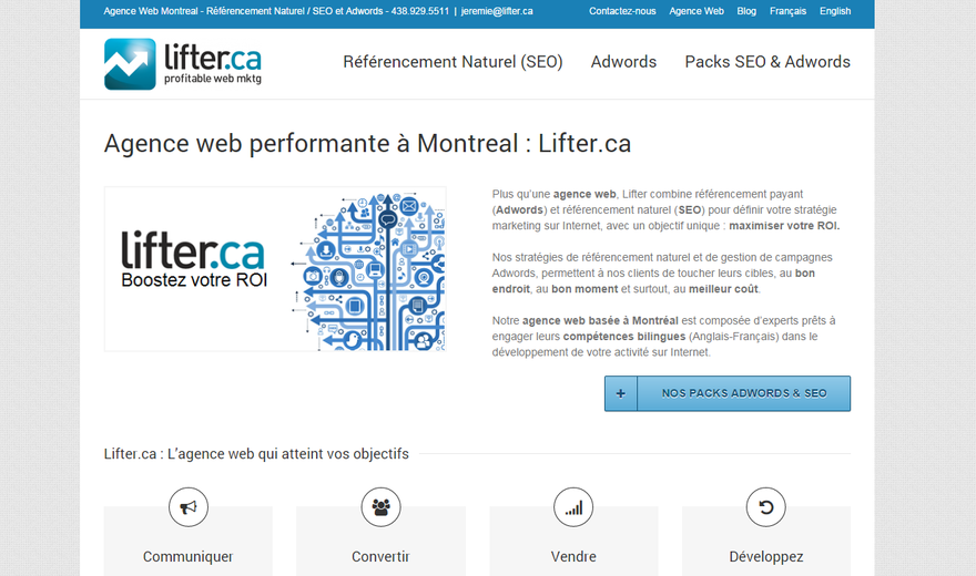 Agence SEO Montréal
