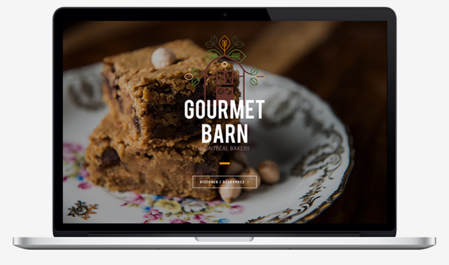 Gourmet barn - site vitrine