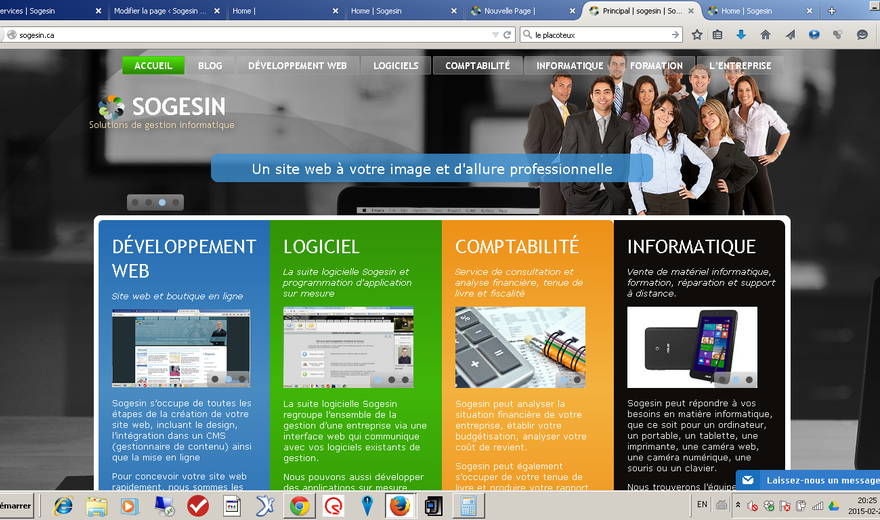 Image de notre site web