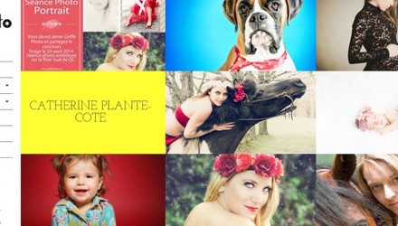 Site Web pour une photographe Site Web pour une photographe