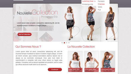 Catalogue en ligne de produits prêt-à-porter Catalogue en ligne de produits prêt-à-porter