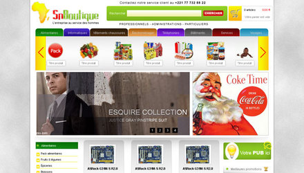Création site web sous Magento Création site web sous Magento