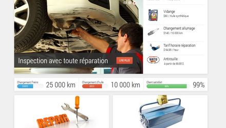 Site web sur mesure pour garage Site web sur mesure pour garage