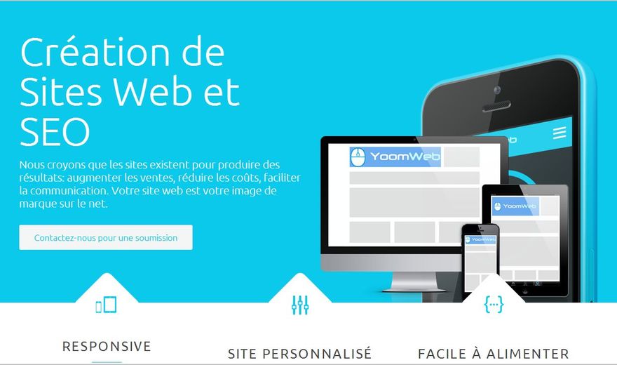 Yoomweb: sites web et SEO