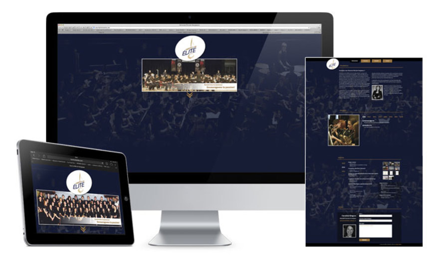 Site web de l'Harmonie Élite des Navigateurs
