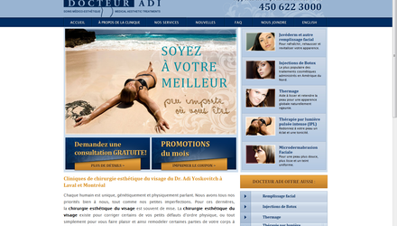 Clinique Docteur Adi - Site Web réalisé par Kezber Clinique Docteur Adi - Site Web réalisé par Kezber