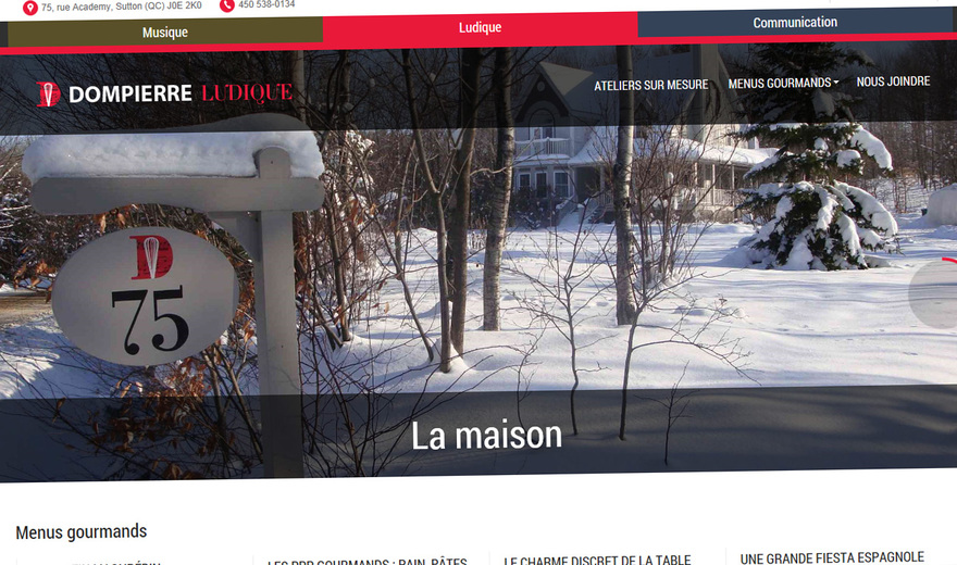 Site web de François Dompierre Site web de François Dompierre