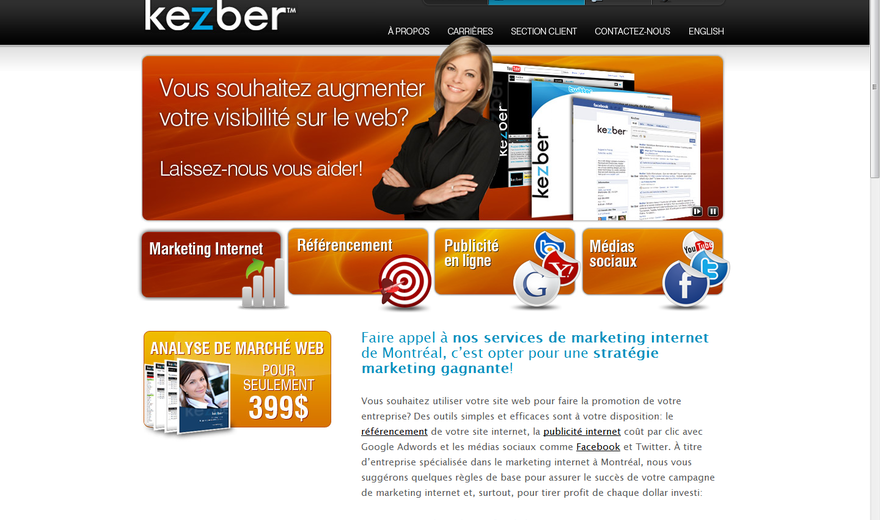 Kezber - Marketing Internet et Référencement