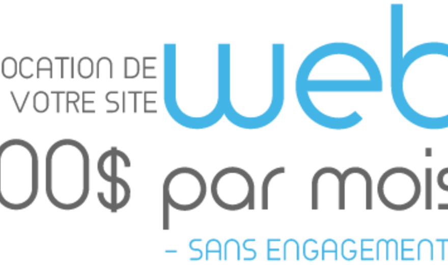 Location de site web clé en main