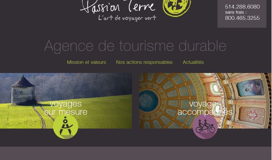 Agence voyages Passion Terre