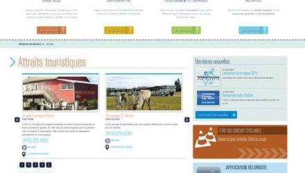 Site internet de la Véloroute des Bleuets Site internet de la Véloroute des Bleuets