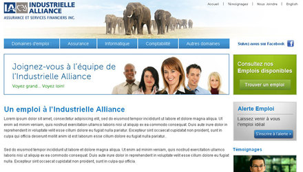 Site d'emploi pour l'Industrielle Alliance Site d'emploi pour l'Industrielle Alliance