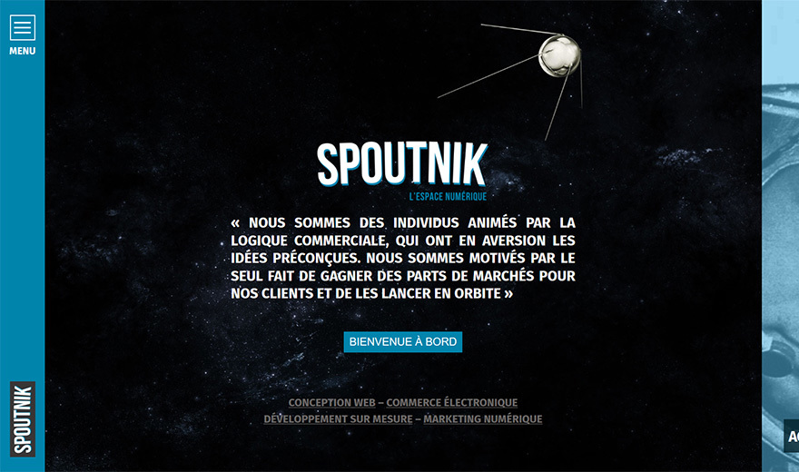 Spoutnik - L'Agence numérique Spoutnik - L'Agence numérique
